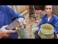 HOW TO MAKE A BAMBOO BASKET.