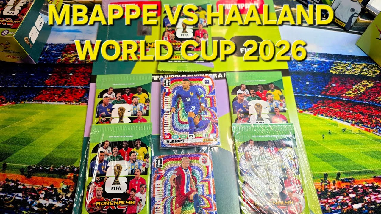 MBAPPE! vs HAALAND! POJEDYNEK FRANCJA vs NORWEGIA FIFA WORLD CUP 2026 PANINI KARTY DANIELOS