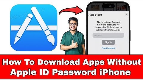 How to Install Apps without Apple ID Password? Download App from App Store without Password [2025]