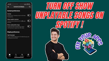 How to Turn Off Show Unplayable Songs on the Spotify App