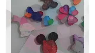 Pastel Boya Eritme. Elişi Bahçem. Çocuklar Ile Etkinlik. Değerlendir . Di̇y