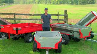 MINI DUMP TRAILERS + A DIRT CHEAP ALTERNATIVE!