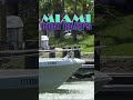 Wifey Falls In | Miami Boat Ramps #shorts #boating #boat #fail #boatramp #hangon