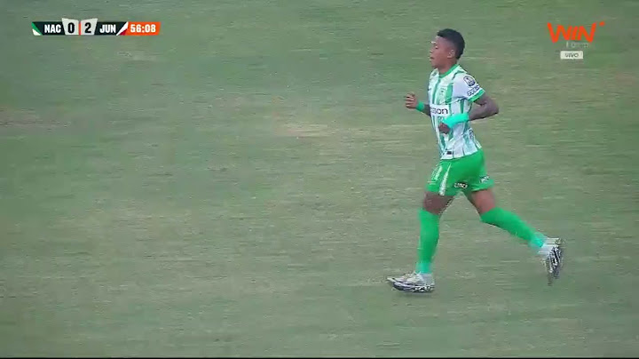 NACIONAL'S GOAL TO MAKE THE DEBIT AGAINST JUNIOR! Billy Arce scores a #LALIGAxWIN goal 🟢⚽🔥🏆