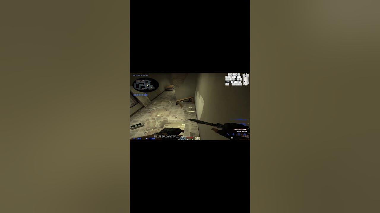 silent jump on Mirage in window 128 tick with (keystrokes) YouTube
