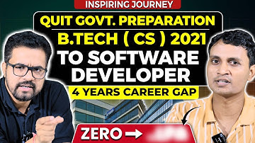 UPSC Aspirant to Software Developer: IT Job after 4-Year Gap