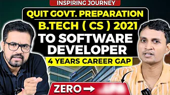 UPSC Aspirant to Software Developer: IT Job after 4-Year Gap