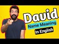 David name meaning in English  What Does the Name David ...