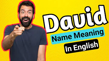 Cosa vuol dire il nome David?