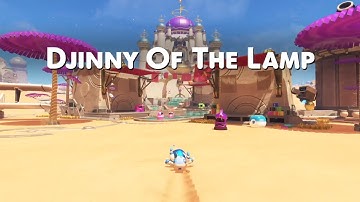 ASTRO BOT Djinny Of The Lamp 100% Walkthrough Gameplay - All Bots and Puzzle Pieces