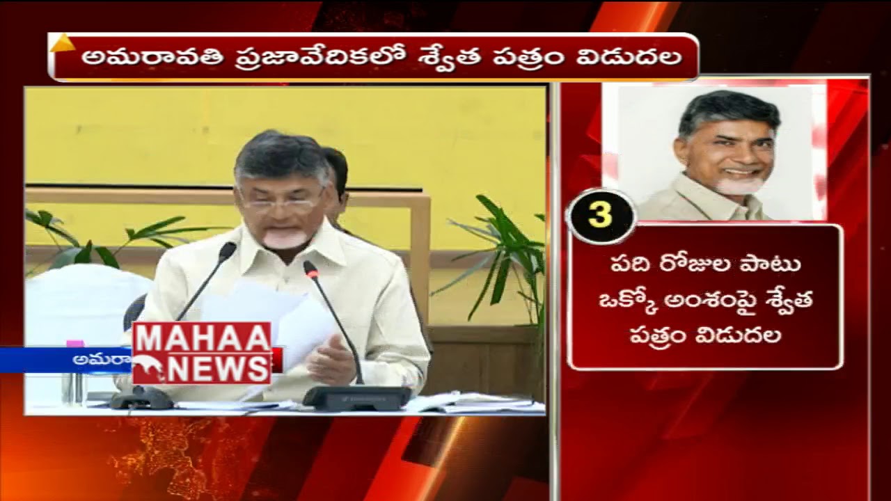 undavalli on white papers issued by AP à°à±à°¸à° à°à°¿à°¤à±à°° à°«à°²à°¿à°¤à°