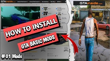 How To Install GTA INSIDE Basic Mods in GTA San Andreas 😲Complete Guide & Easy Method