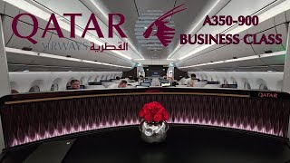 QATAR AIRWAYS A350-900 BUSINESS CLASS FROM DOHA TO JOHANNESBURG