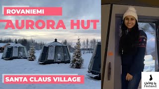 Igloo Aurora Hut in Santa Claus Village Rovaniemi Lapland Finland