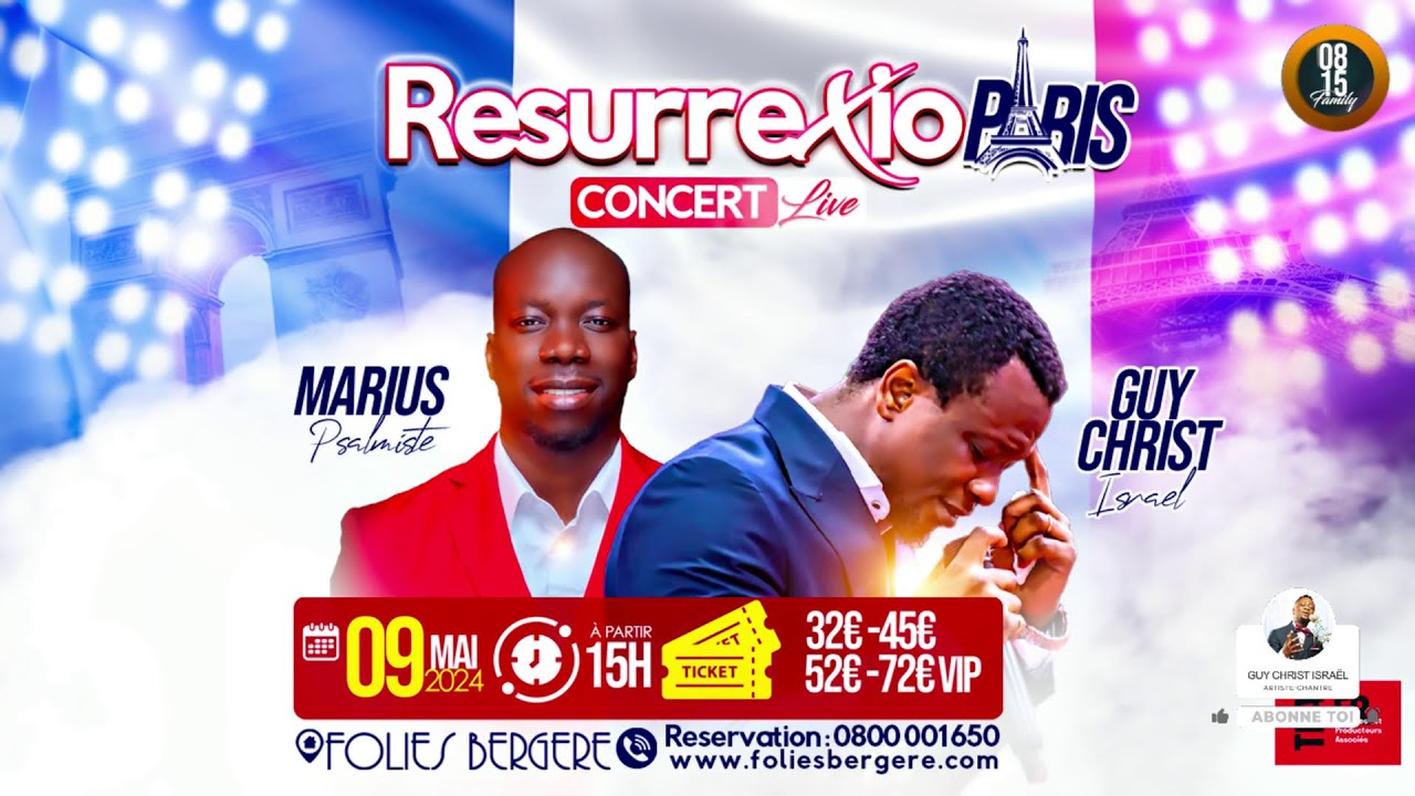 SERVITEUR GUY CHRIST ISRAËL / 08H15 DU 20-02-2024 / IL LES BENIT ET LEUR DIT: SOYEZ FECONDS