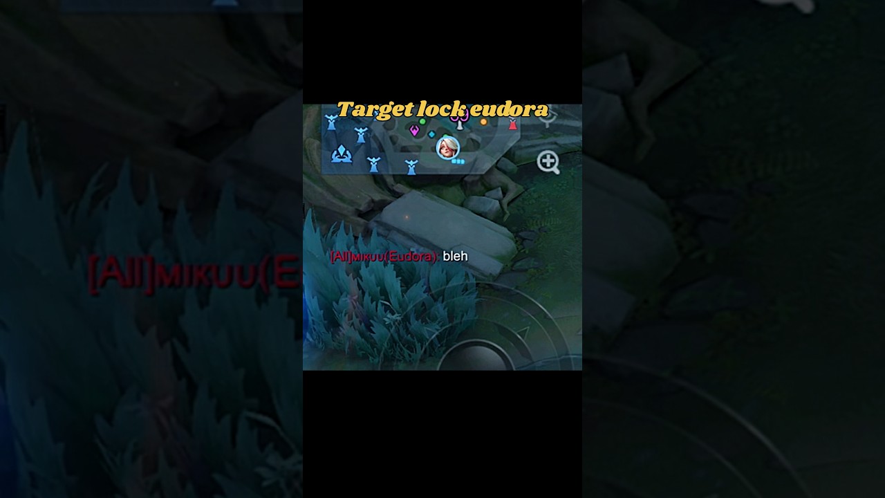 Target lock eudora 😂 #mlbb #gusion #mobilelegends #shorts