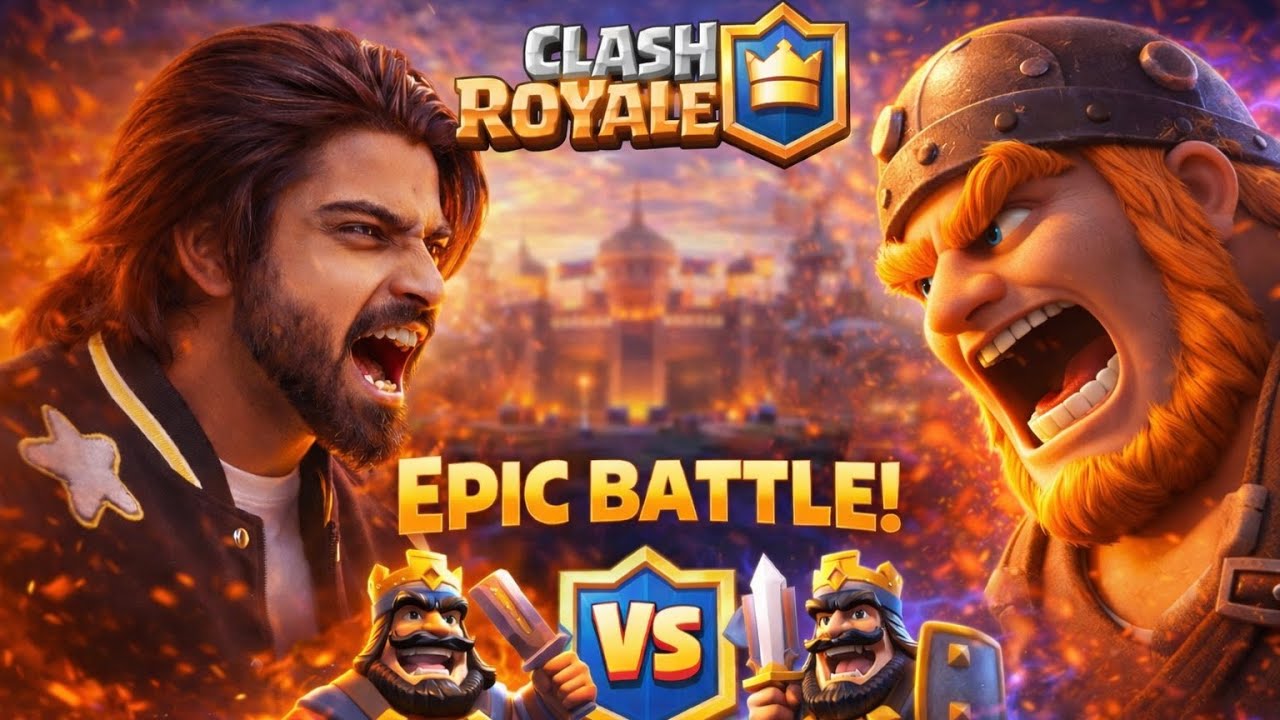 Aaj ki   Clash Royale Live Stream  me hoga full intense ladder push