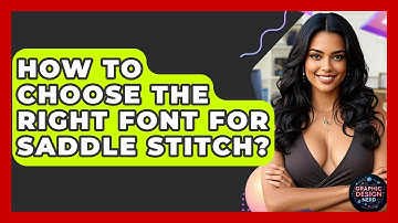 How To Choose The Right Font For Saddle Stitch? - Graphic Design Nerd
