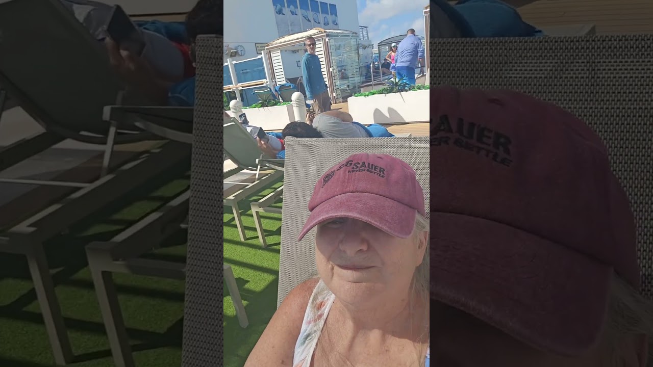 Last day of the cruise. What are you doing?