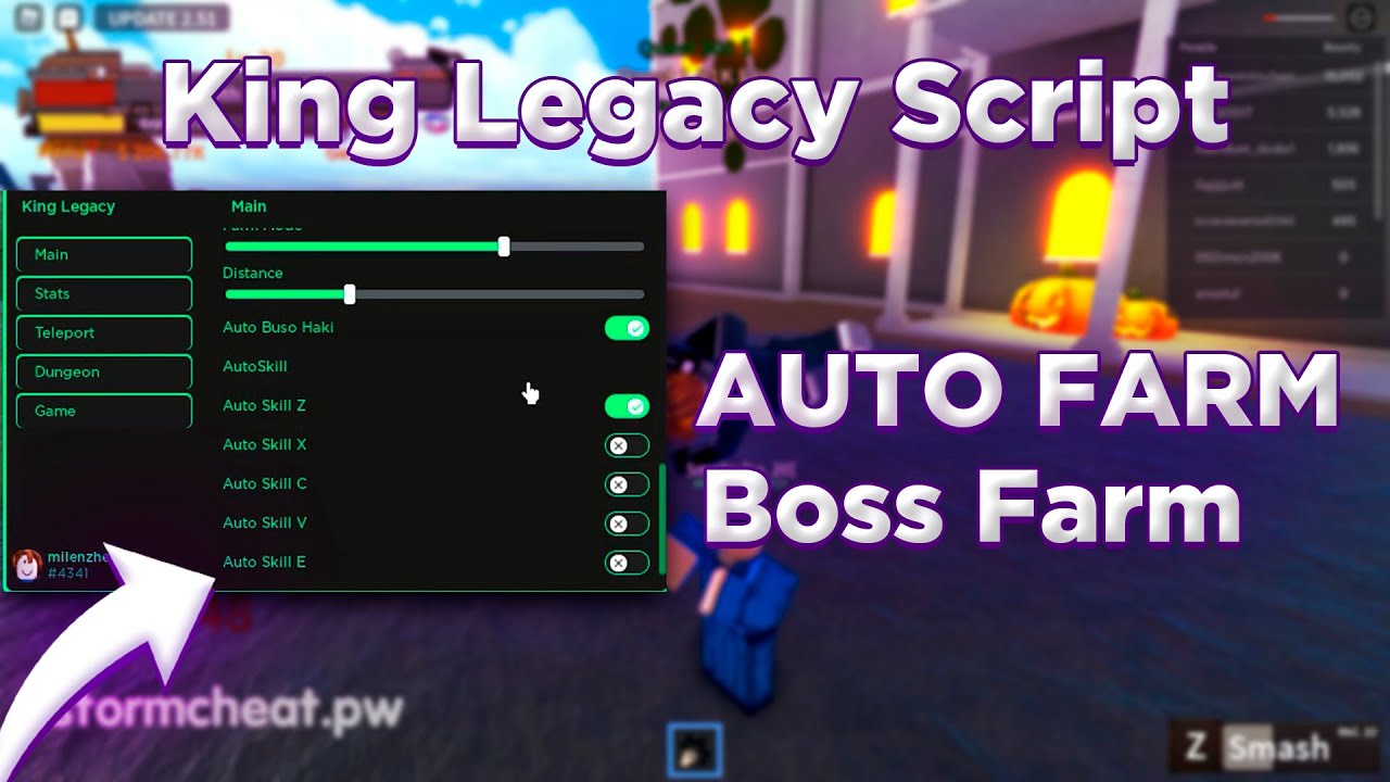 Roblox *NEW* KING LEGACY SCRIPT | Auto Farm, Boss Farm, more - YouTube