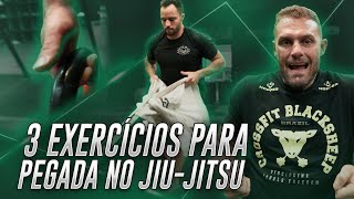 TREINO DE PEGADA PARA JIU-JITSU