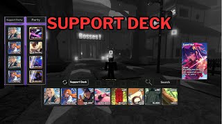 Roblox Anime Card Battle อธบายเกยวกบการด Support