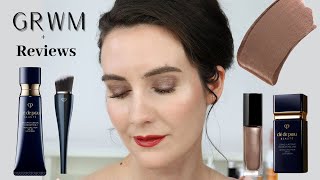 Chatty GRWM + Reviews CLE DE PEAU Radiant Cream Foundation | Long-Lasting Hydrating Veil & more