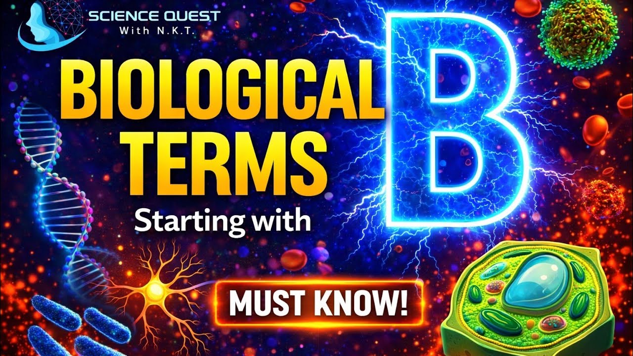 Biological Terms Starting With 