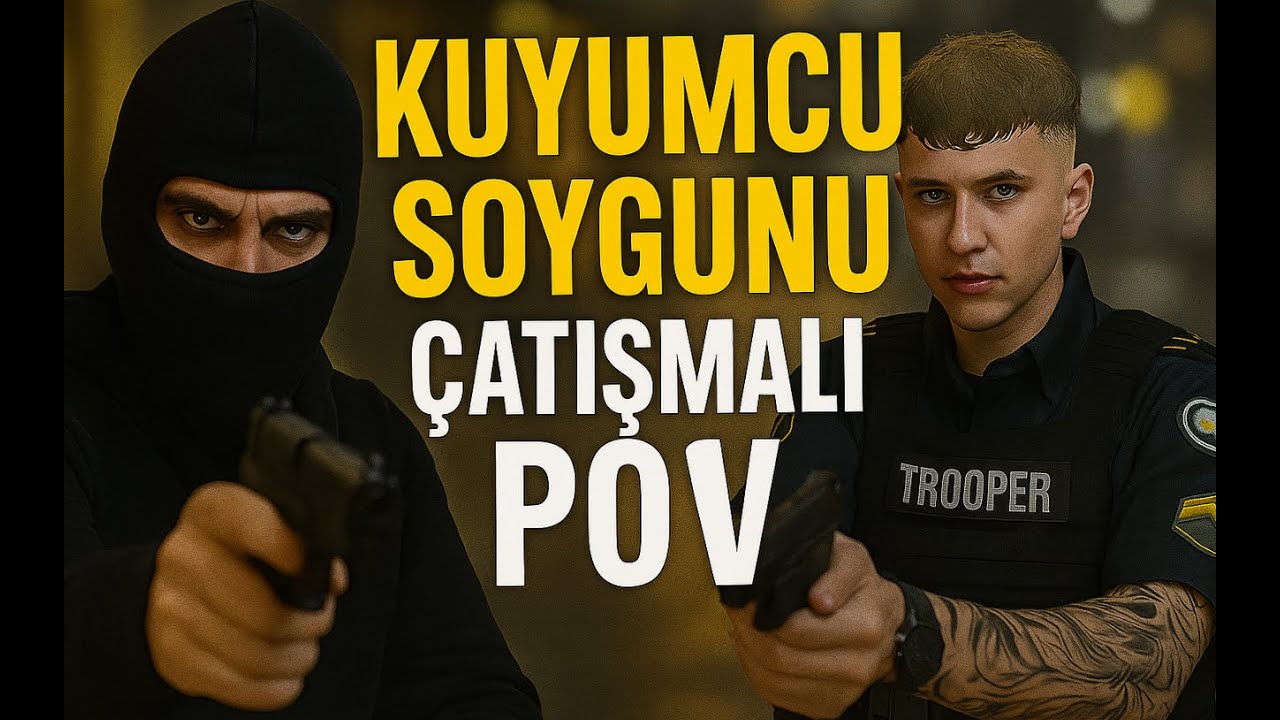 Kuyumcu Soygunu Çatışmalı #4 | Vactrass Pov Crew [RP] #fivem