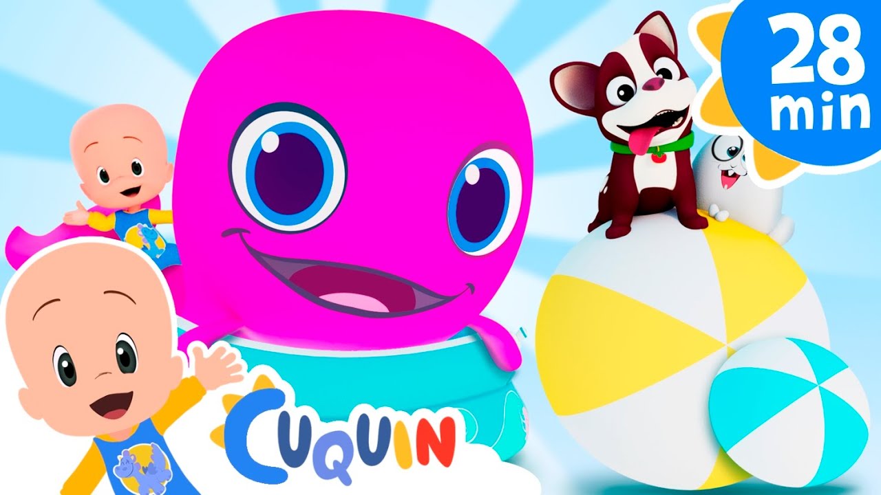 Pelotas playeras y animales maritimos con Cuquín y más canciones y episodios de Cuquín