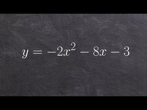 Video: Ano ang hitsura ng graph ng isang quadratic equation?