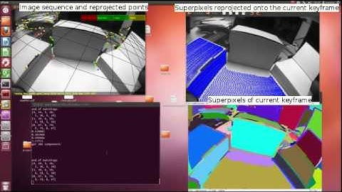 Using Superpixels in Monocular SLAM