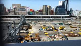 リニア中央新幹線の工事に備えるためのＪＲ名古屋駅構内の在来線ホームの撤去作業工事 2019.4.20