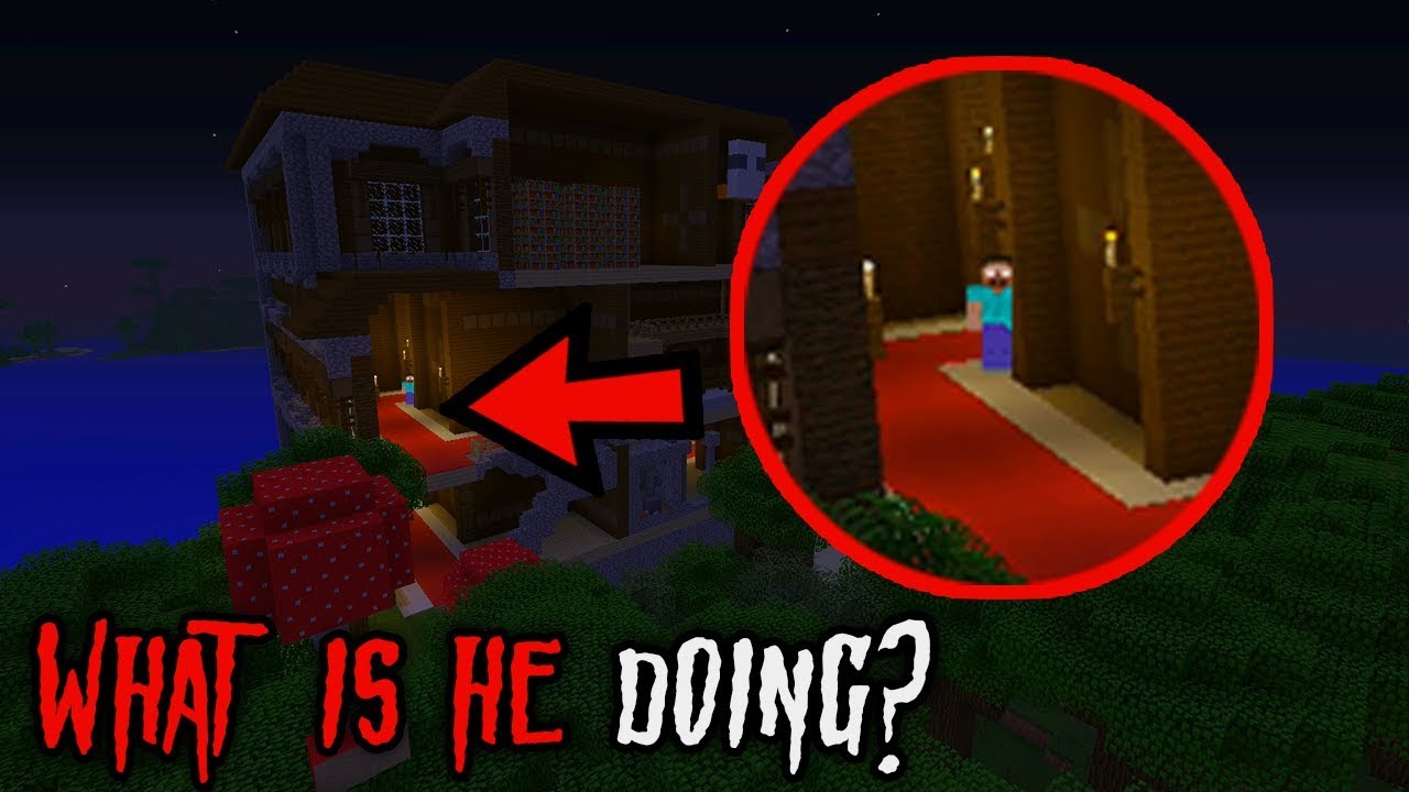 Minecraft Herobrine House Pe