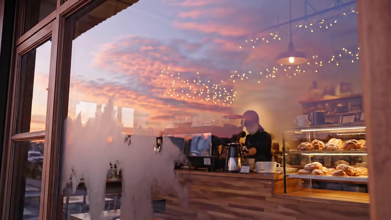 Cozy Winter Morning Jazz 🌅 Peaceful Cafe Piano Music for Study & Relaxation