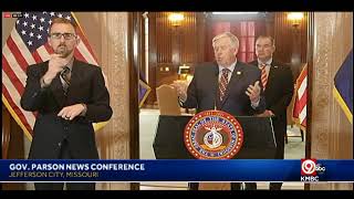 LIVE: Missouri Gov. Mike Parson is holding a news conference at the State Capitol to discuss Fede...