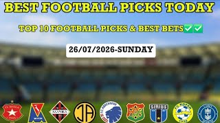 🔥 Top 10 Sunday Football Predictions | Best Betting Tips Today
