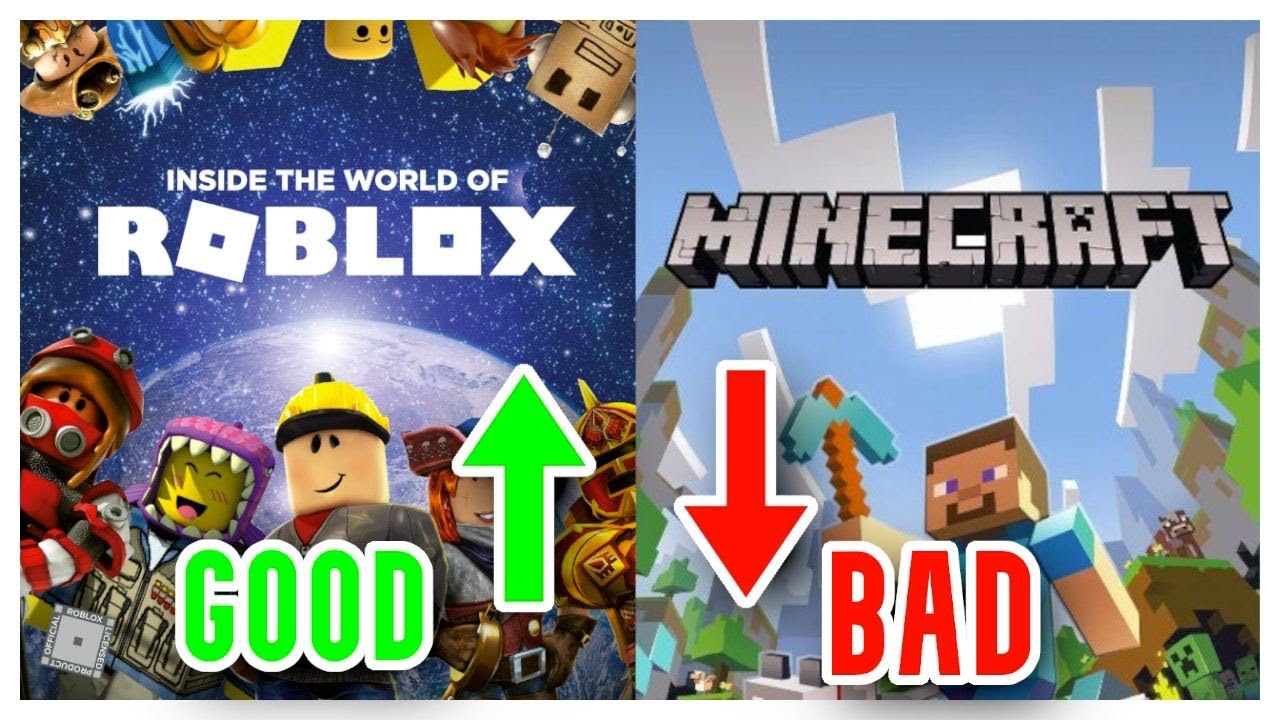 Is Roblox BETTER Than Minecraft YouTube 