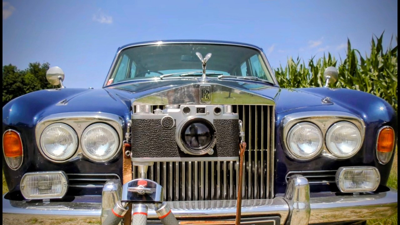 Leica ll f + Rolls Royce Silver Shadow