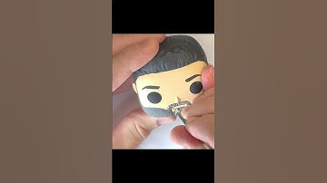 Realistic Grey Beard #funkopop #custom #diy #customfigure #customfunkopop #tutorial #art