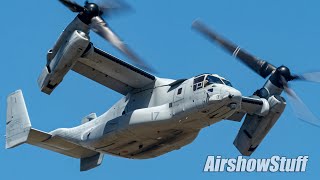 USMC MV-22 Osprey Demo - EAA AirVenture Oshkosh 2022