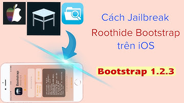 Cách jailbreak roothide Bootstrap mới nhất trên iOS @hadu75tv