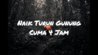 Pendakian No Cut Naik-Turun Gunung Sagara Garut.