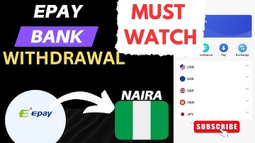 How to Withdraw from Epay to Your Naira Bank Account Fast & Easy!  #livestream #makemoneyonline