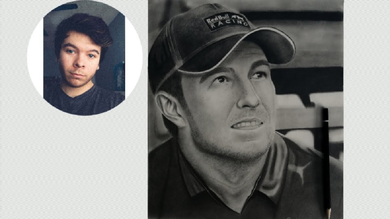 drawing Dibujo a Checo Pérez YouTube