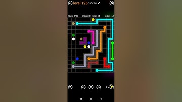 Flow Free   Rectangles Recttangle Pack Level 126