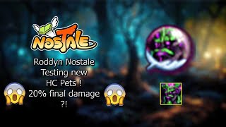 Nostale Eu - Roddyn Trying How Broken Are Pets ?