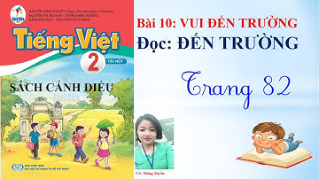 SÁCH CÁNH DIỀU TIẾNG VIỆT 2 -  TẬP 1-   BÀI 10 -  ĐỌC - ĐẾN TRƯỜNG