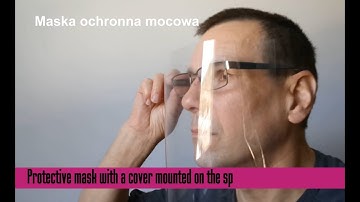 How to Make a Face Shield in 3 min