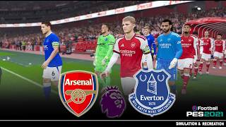 Arsenal vs Everton Premier League 26/27 Full Match - Video Game Simulation